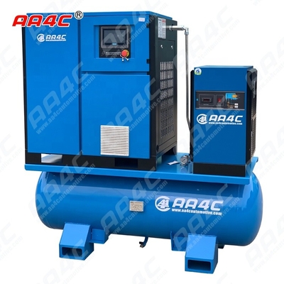 AA4C 7.5KW 11KW 15KW 22KW 11kw 15hp all-in-one Portable Screw air compressor air pump combine with air dryer and tank
