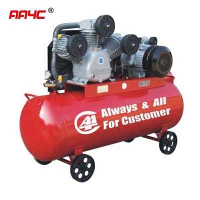 Manual  Air Storage Tank Industrial Piston Air Compressor Generating Pump Horizontal 7.5KW