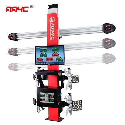 AA4C Automatically Move Double Screen  Computer four Wheel Alignment 3D Wheel Aligner  AA-DT121BT