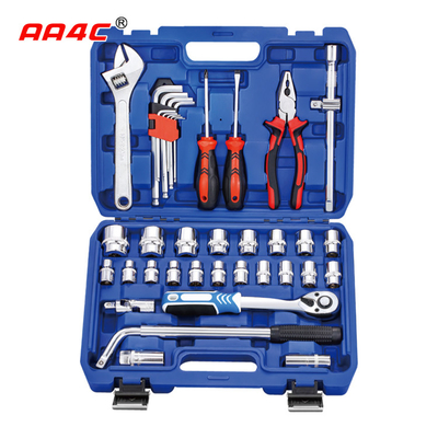 AA4C 40pcs auto repair tool kit shelf hardware hand tools workbench tools  A1-E04001