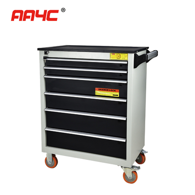 On Wheels Mobile Tool Cabinet 6 Drawer Tool Cabinet Boxes Trolley Workbench