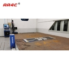 AA4C 4 in1  vehicle test line  automotive inspection line  brake side slip axle load suspension tester