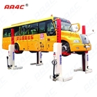 AA4C 22T/ 30T wireless mobile column bus/truck lift heavy duty vehicle parking system  vehicle ramp