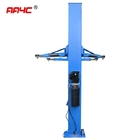 Car Parking Auto Two Post Floor Plate Lift 10000 Lb 4.5T 8 Folded Profile Hydraulic