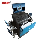AA4C Free Update Double Screen CE Certified Precise  3d Wheel Alignment Machine AA-DT-100