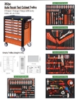 7 Drawers Mobile Tool Cabinet Organization 352pcs