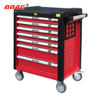 7 Drawers Mobile Tool Cabinet Mechanic Box Trolley 369pcs