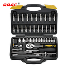 AA4C 46pcs auto repair tool kit shelf hardware hand tools workbench tools A1-X04606