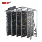 Four Piece Metal Tool Storage Cabinet Box 850x1220x2050mm