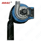 0.55kw Commercial Vehicle Exhaust Extraction Systems Gas Collecting Hose Reel Car Exhaust Ventilation System