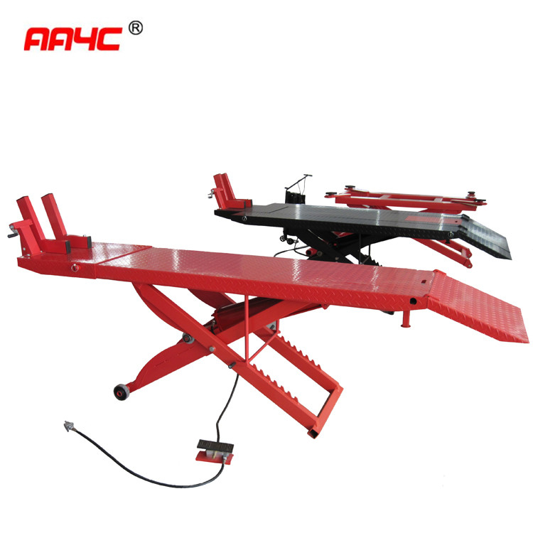 800LBS 500kg Motorcycle Hydraulic Scissor Lift Stand Jacks Table
