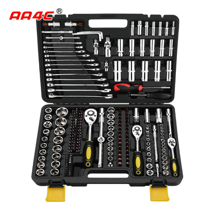 AA4C 216pcs shelf hardware hand tools workbench tools auto repair tool kit A1-E21601
