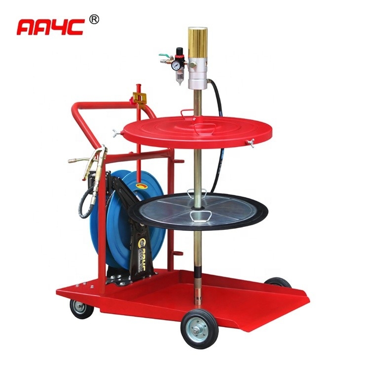 60:1 Pneumatic Grease Unit Lubrication Equipments 940mm Pole