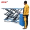 Low Profile Full Rise Scissor Vehicle Lift Surface Mounted  3T 6613lbs